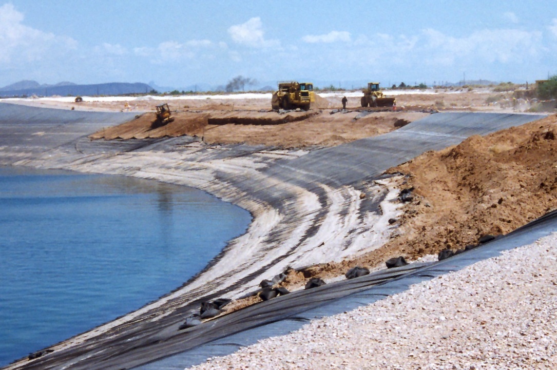 Pond Slope Stabilization Problem Resolved at Nuclear Generating Station